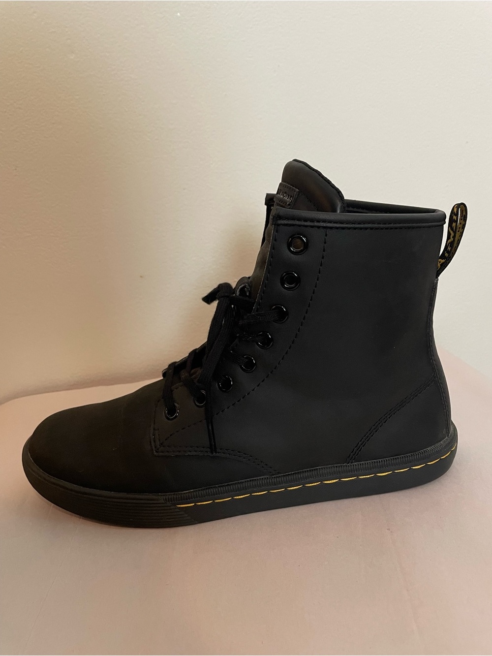 Dr. Martens Black Sheridan Lace-Up Boots - Picture 6 of 17